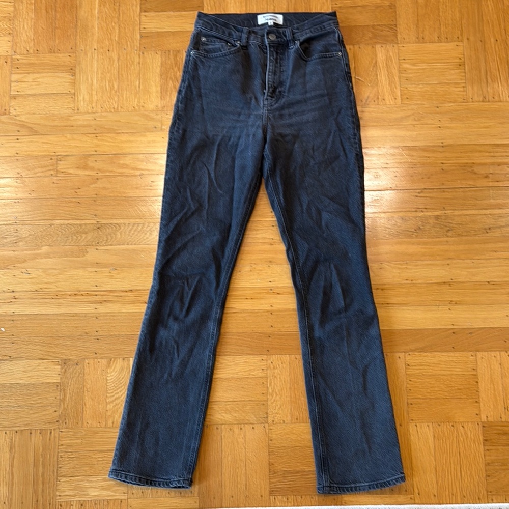 Reformation Black Bootcut Jeans